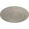 Ekena Millwork Oldham Ceiling Medallion (Fits Canopies up to 8 5/8"), Hand-Painted Pearl White, 18"OD x 1 1/4"P CM18OLPWS - alternate 2